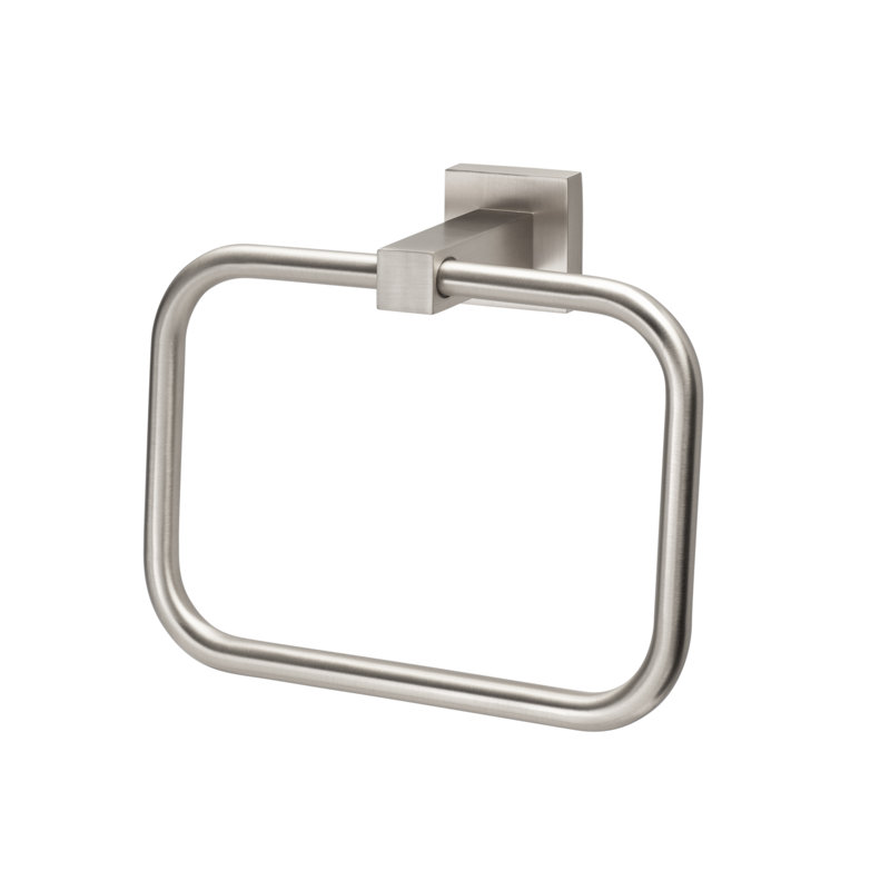 Anneau à serviette carré Baden, Nickel satiné