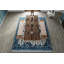 Rock My Classics Wool Oriental Area Rug in Blue/Gray/Ivory-80833489