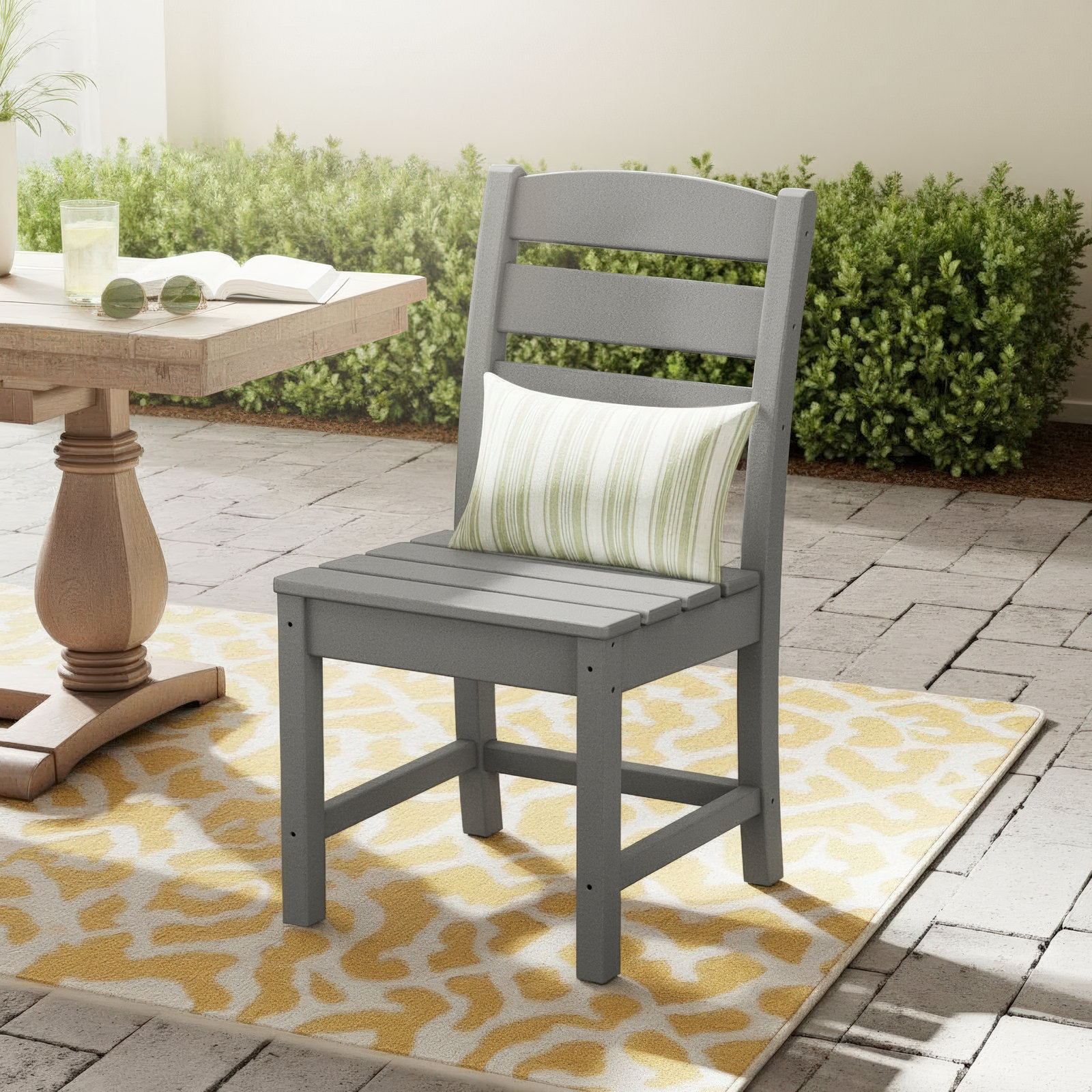 Lakeside Dining Side Chair, Slate Gray