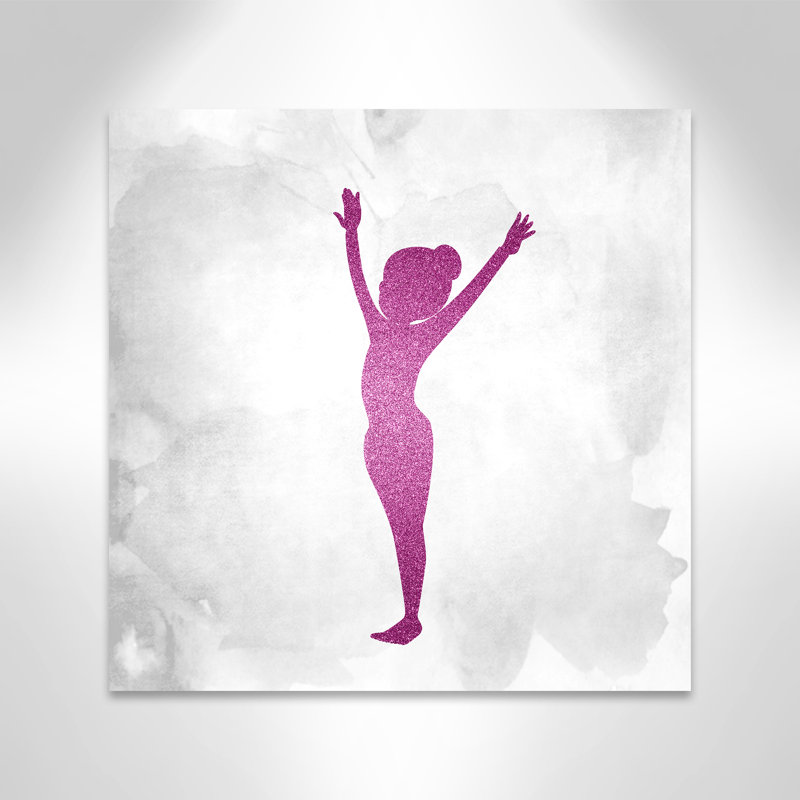 Gymnastique 2, H 24 po x l 24 po x P 1,5 po, Toile
