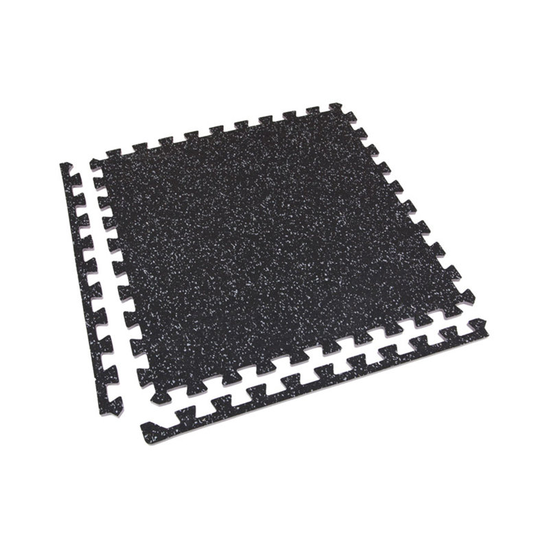 Carreaux de caoutchouc 3/8 po