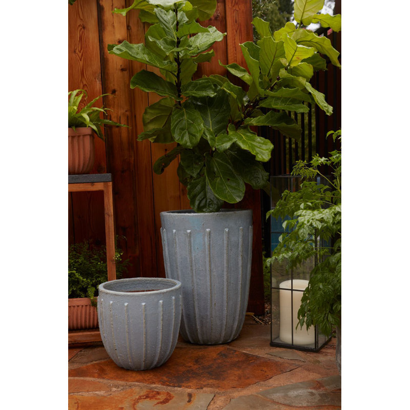Pot Planter, 12.25" H x 13.5" W x 13.5" D