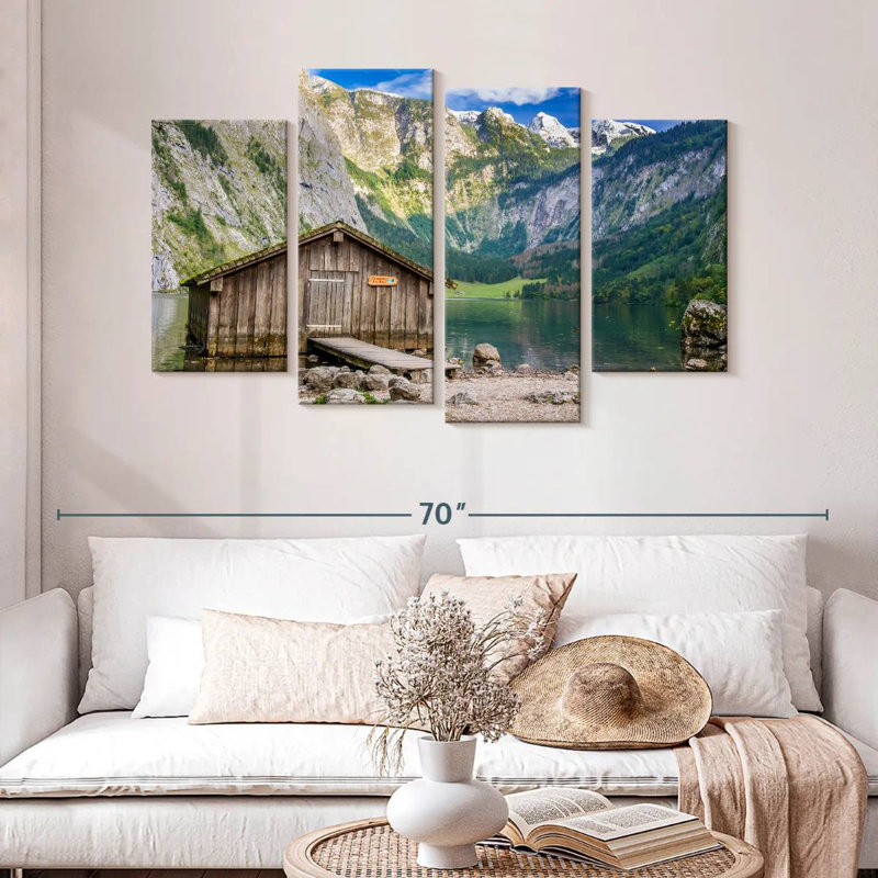 Chalet en bois Alvord, H 32 po x l 52 po