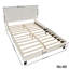 Lit plateforme tapissier Findlay Plush-18172061