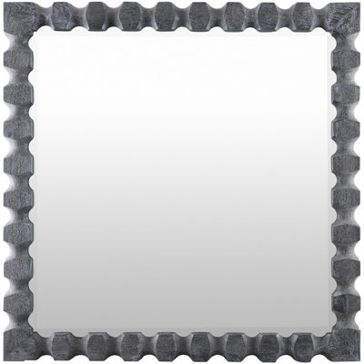 Antilles Square Solid Wood Mirror