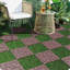 Carreaux de terrasse de style pierre de 12 po, tuiles de terrasse à emboîtement de module de bricolage extérieur et intérieur 44Pcs-114218298