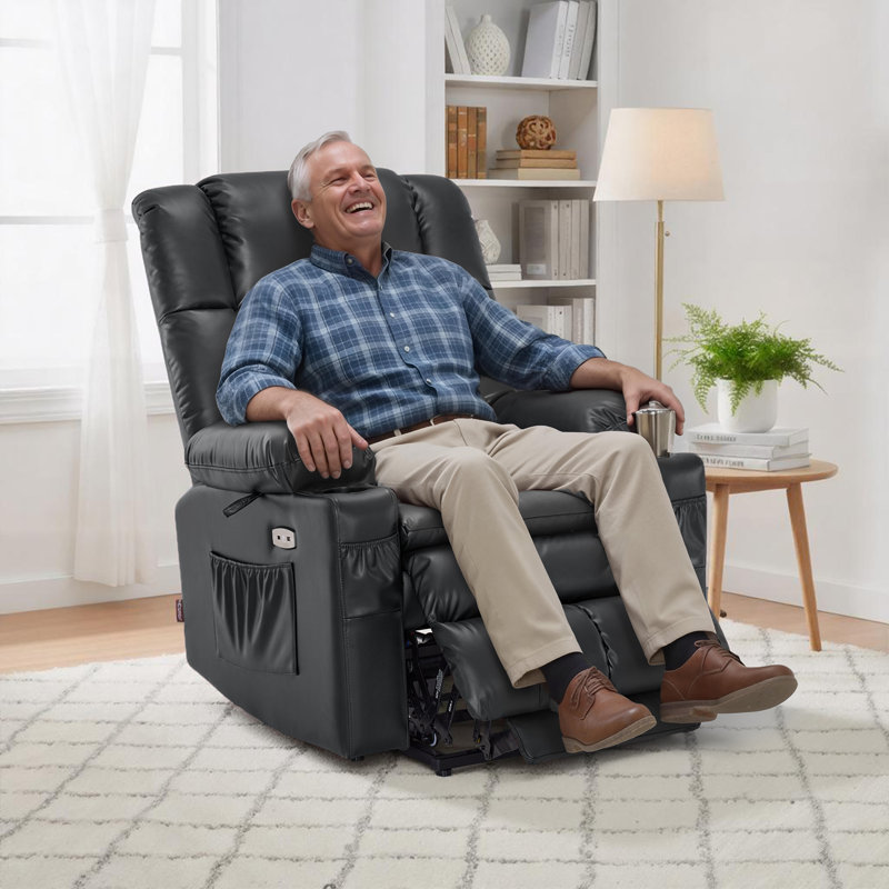 Fauteuil inclinable électrique MCombo, Noir