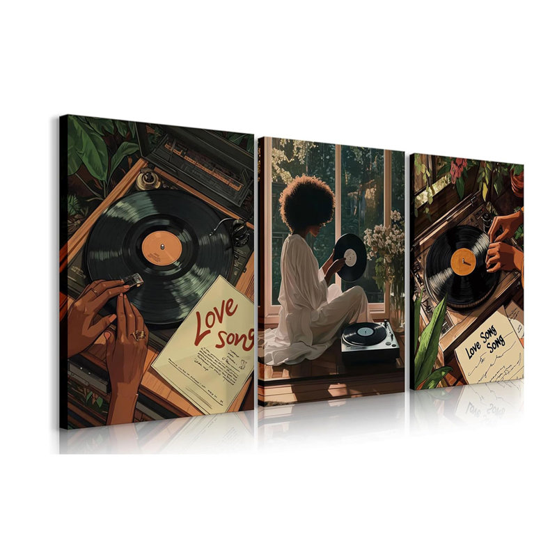 3 Piece Wrapped Canvas Print