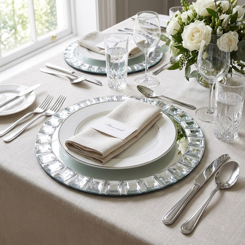 Danian Glass Round