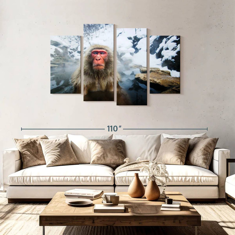 Brampt Serious Japanese Snow Monkey