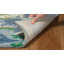 Tapis bleu en laine / viscose touffeté à la main Avayah Soho-318060476