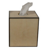 Shagreen Real Shagreen (Stingray) Tissue Holder