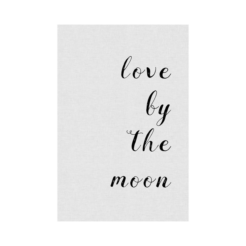 Love By The Moon by Orara Studio - Wrapped Canvas Print, 101.6 cm H x 66.04 cm W