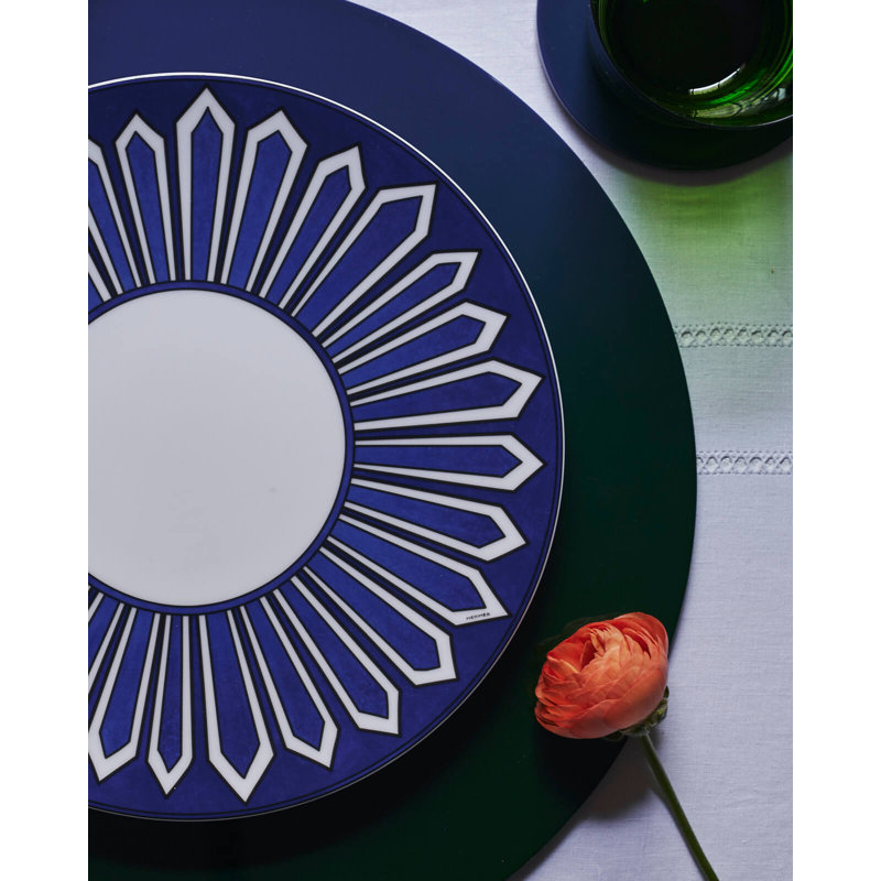 Ombre Placemats, Blue/Green 