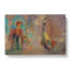 Woman in a Gothic Arcade by Odilon Redon - Wrapped Canvas-61880838