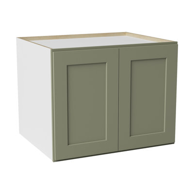 Ready to Assemble Solid Wood Shaker Wall Kitchen Cabinet