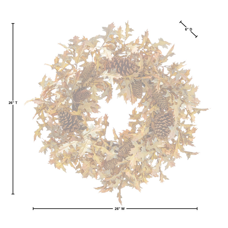 Couronne d'automne 26 po