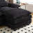 111" Comfy Chenille Oversized 4 Seats Sectional U Shaped Couch With Double Chaise Lounge And Pillows-1475941806