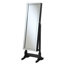 Miroir de plancher rectangulaire en bois manufacturé Clari-530911620