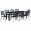 8 - Person Patio Dining Set Rectangular Table