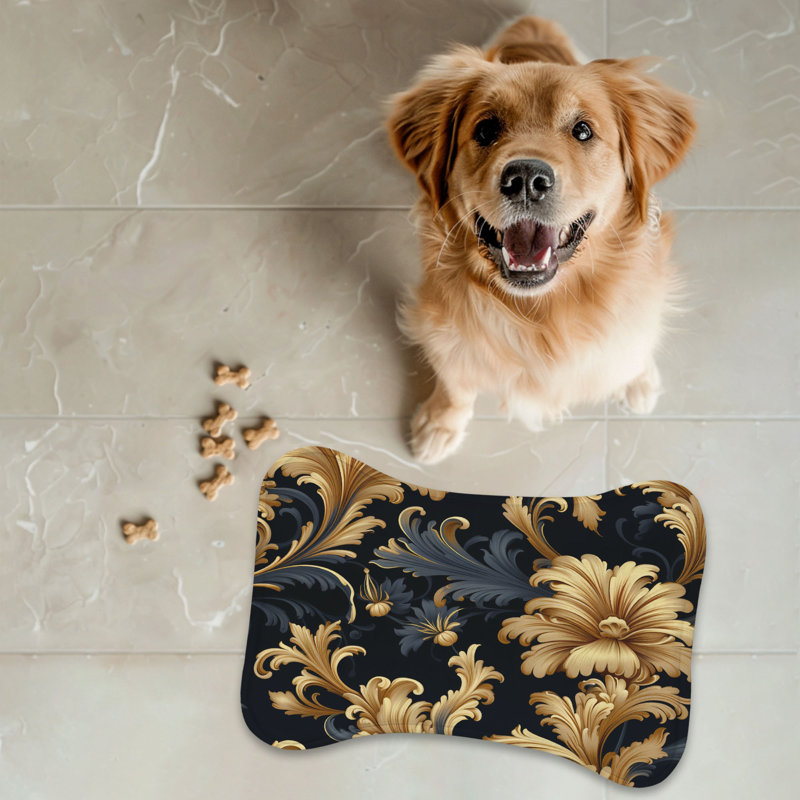 Ornate Baroque - Tapis d'alimentation en os 1 pièce