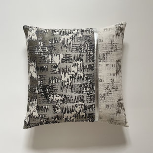 Abstract Mid Century Modern throw pillow