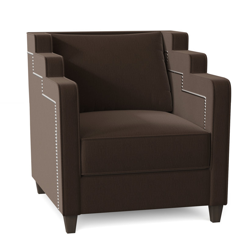 Abbey Armchair, Brown Mahogany, Encore Espresso
