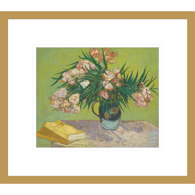 Oleander par Vincent van Gogh, H 13,75 po x l 15,55 po