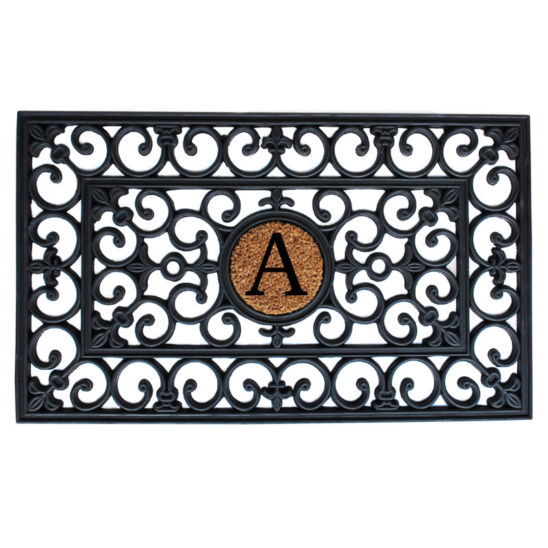 Tapis d'entrée 18 po x 30 po antidérapant, A