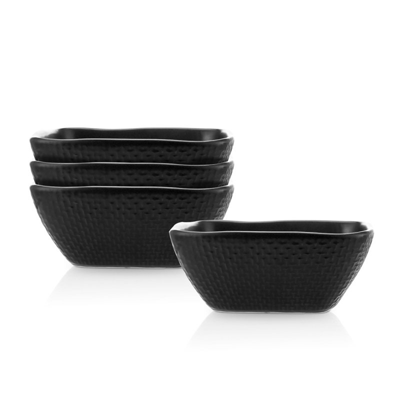 Ensemble de bols Stone Lain Olivia, Noir