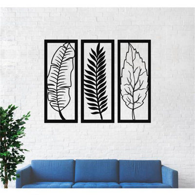 Handmade Plants & Flowers Wall Decor on Metal