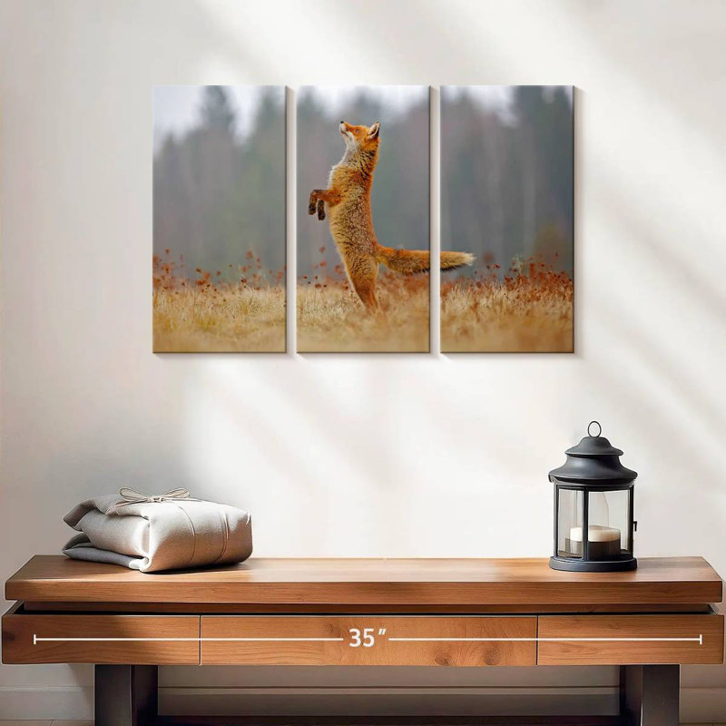 Brampt Fox Stand, 14" H x 23" W