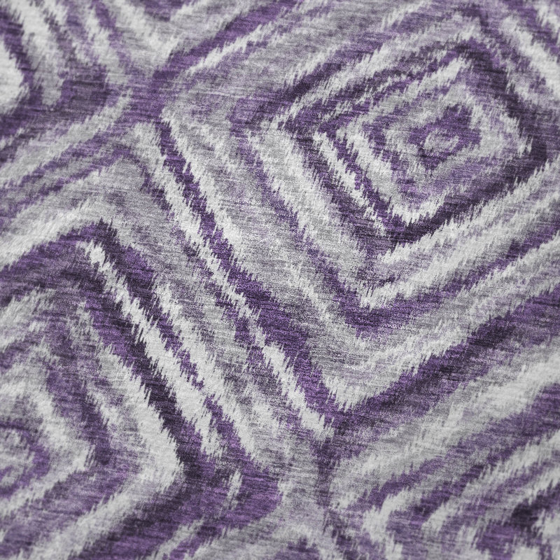 Jeté en sherpa Addison ASB781, Mauve
