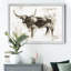 Longhorn Study II - Reproduction d'art sur toile encadrée-1649286599-1649286598