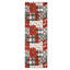 Rectangle Patchwork Washable Area Rug-958372806