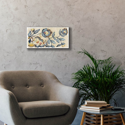  'Paisley Path Collection D' by Chariklia Zarris Canvas Wall Art, 24" x 12"