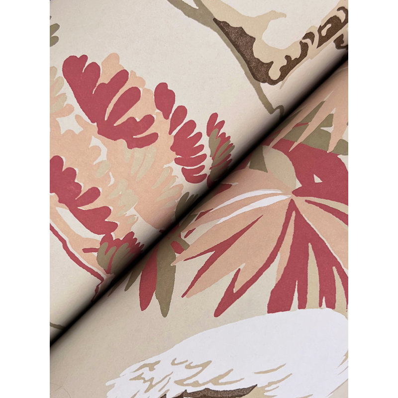 Papier peint Bridgewater, Corail