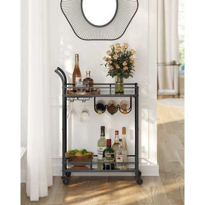 Aarnav Metal Bar Cart