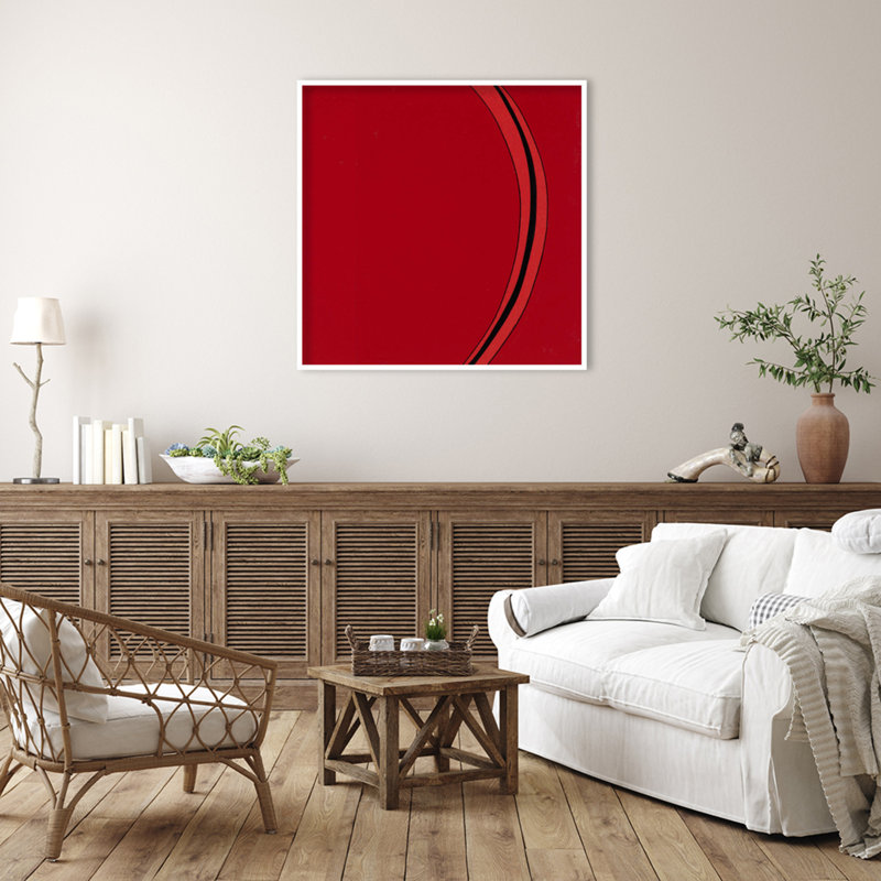 Segment by Alex Dunn, White, 41" H x 41" W