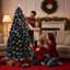 Lighted Artificial Christmas Tree-2081268503