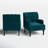 Jakub 28.5" W Velvet Upholstered Tufted Armchair with Nailhead Trim -39956705