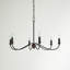 Lustre classique à 6 lumières de style bougie Baran-506364803