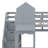 Chelchowska Full over Full Bunk Bed with Built-In Stairs-558025925