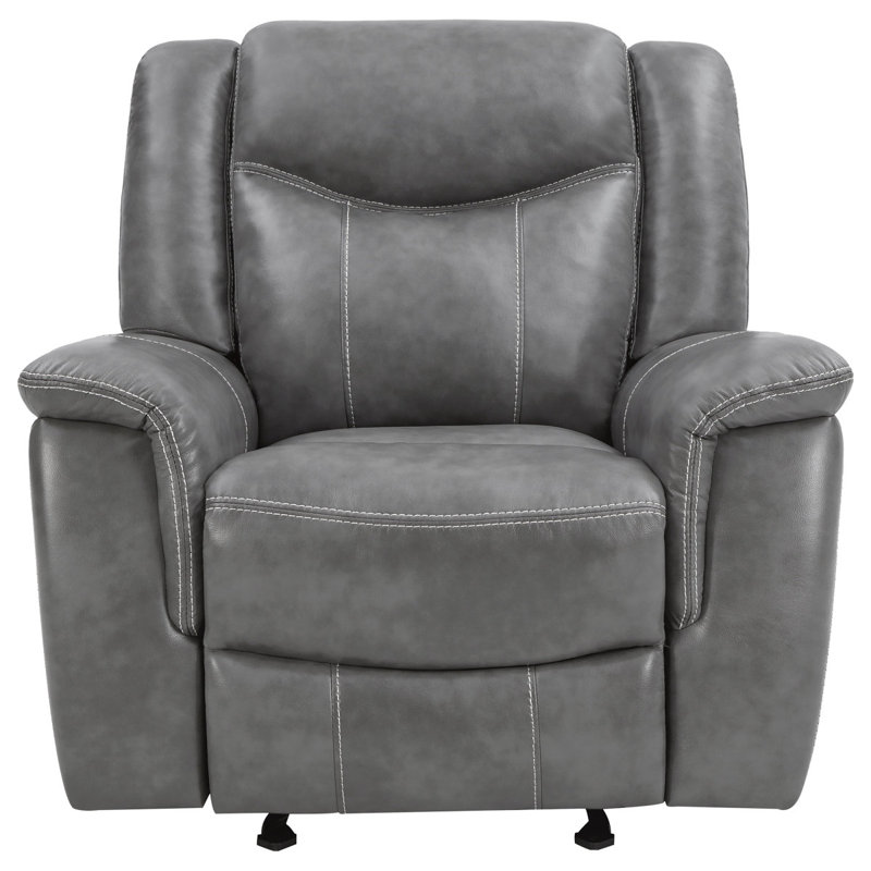 Fauteuil inclinable avec accoudoirs rembourrés et rembourrés Encino