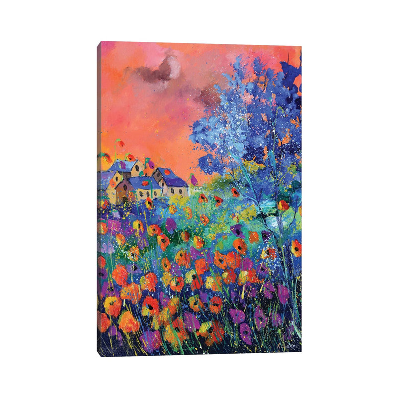 Ode To Autumn by Pol Ledent - Wrapped Canvas Painting, 20.32 cm H x 30.48 cm W