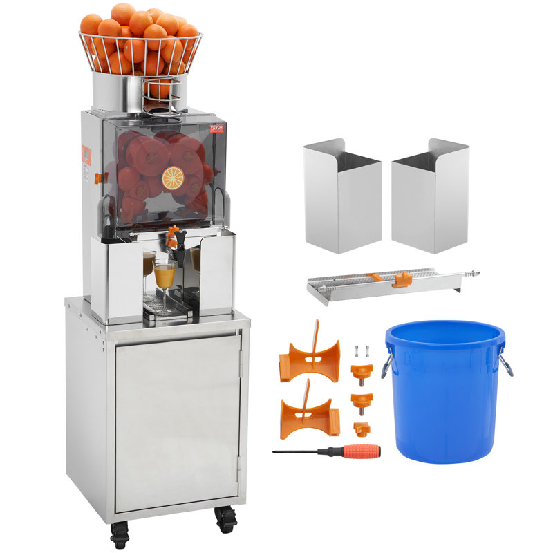 Extracteur de jus à jus automatique à alimentation automatique 120 W avec robinet d'eau VEVOR