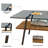Rectangle Tempered Glass Tabletop Coffee Table