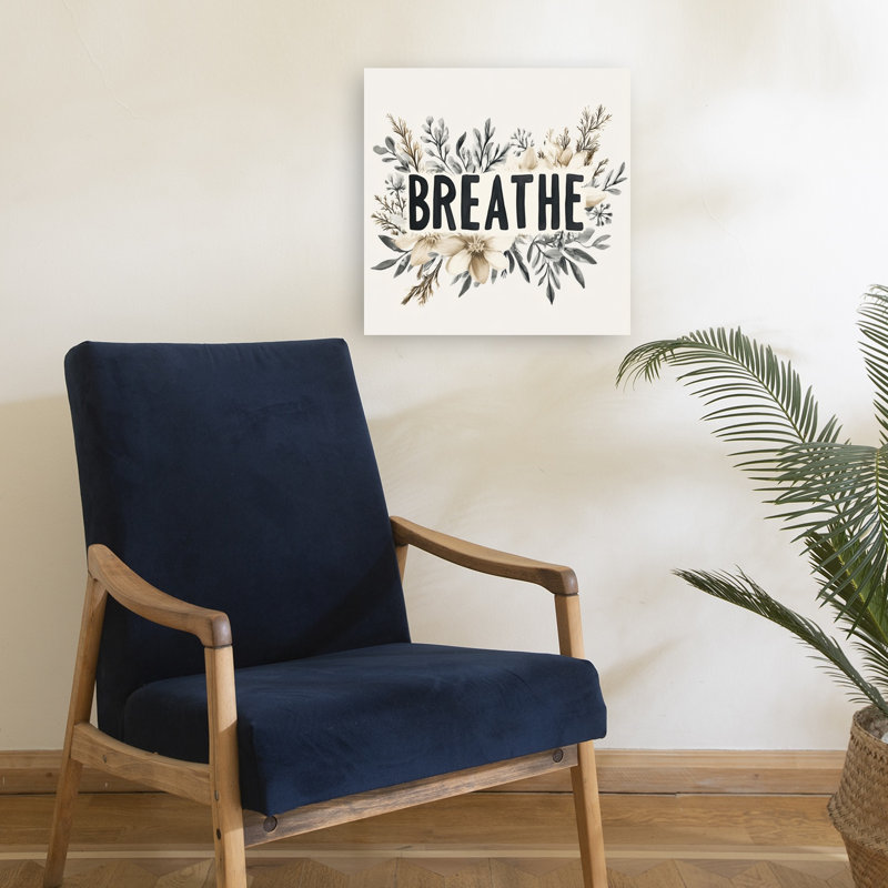Naturea#039;S Whisper Organic Peaceful Serene Nature Flower Wall Art Print, 45.72cm H x 45.72cm W