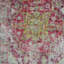 TAPIS EN POLYESTER MACHINE - 1 pi 8 po x 2 pi 10 po, forme rectangulaire, couleur rose, design oriental traditionnel classique, tapis à poils courts fabriqués à la machine-512224558