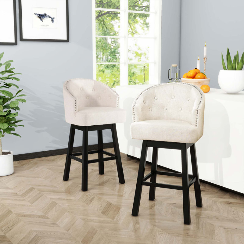 Ensemble de 2 tabourets pivotants
